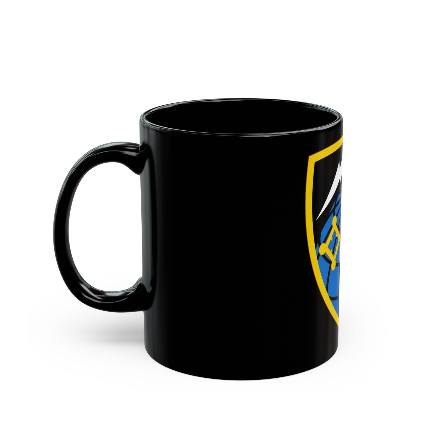 706 Military Intelligence Group (U.S. Army) Black Coffee Mug-The Sticker Space