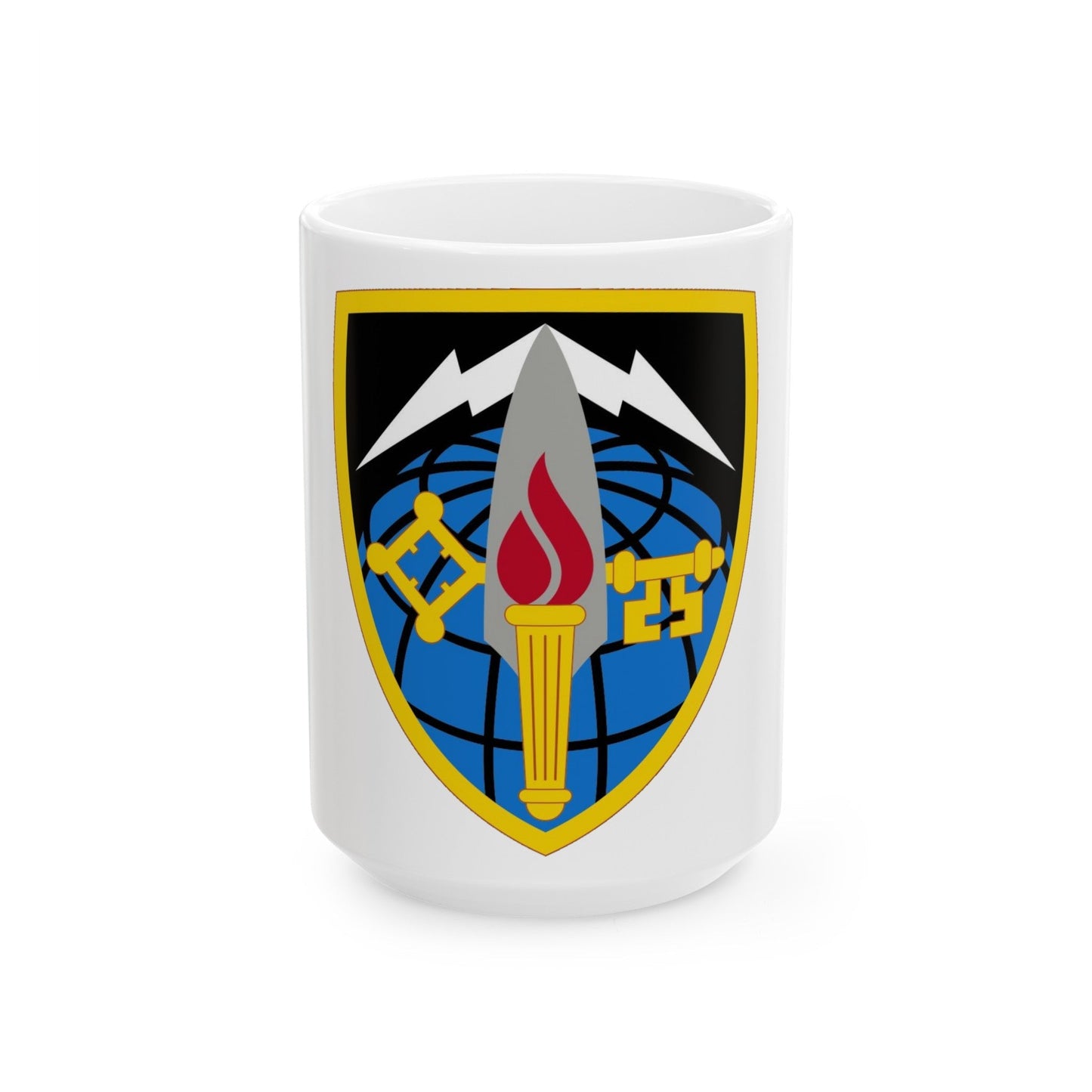 706 Military Intelligence Group (U.S. Army) White Coffee Mug-15oz-The Sticker Space