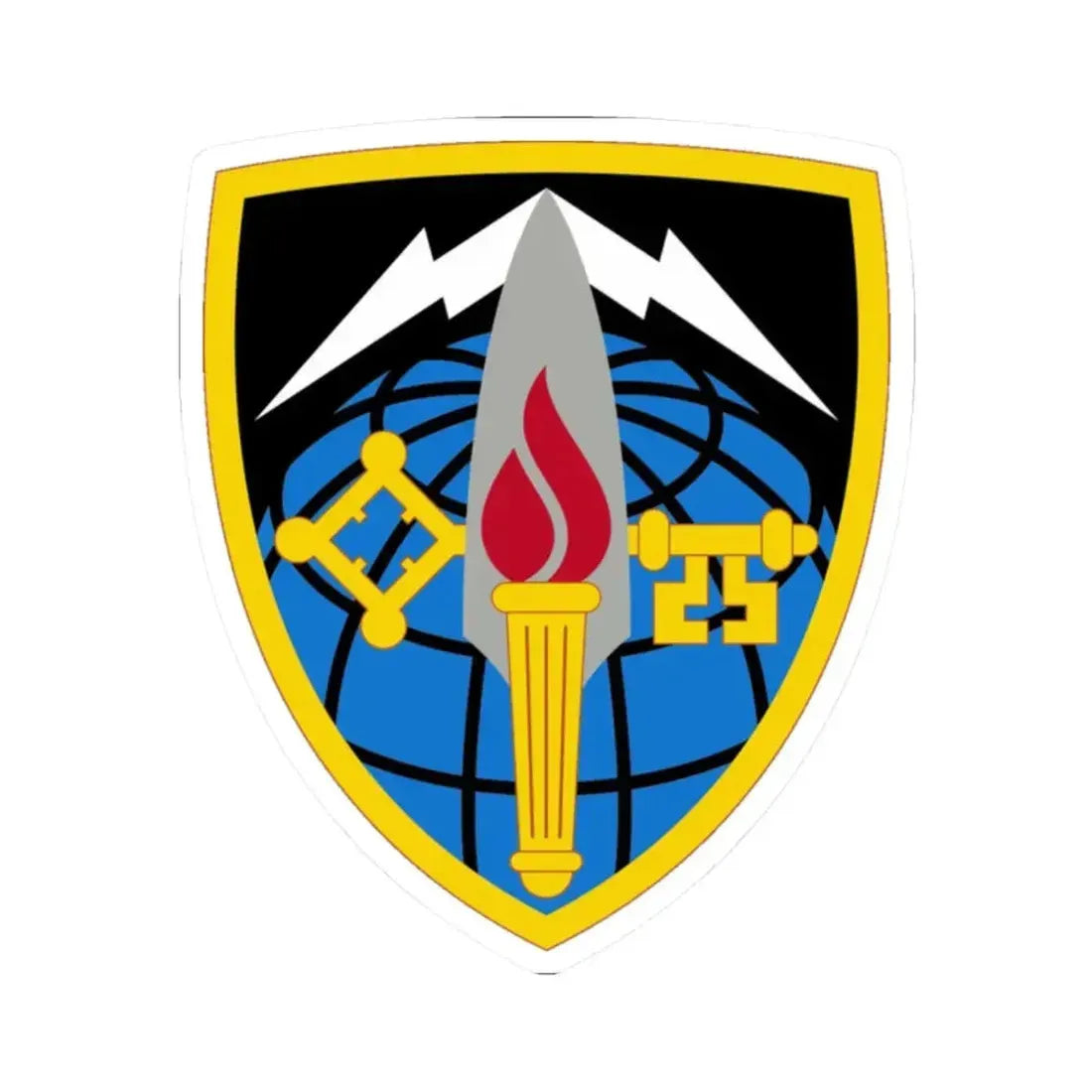 706 Military Intelligence Group (U.S. Army) STICKER Vinyl Kiss-Cut Decal 2 Inch White - The Sticker Space