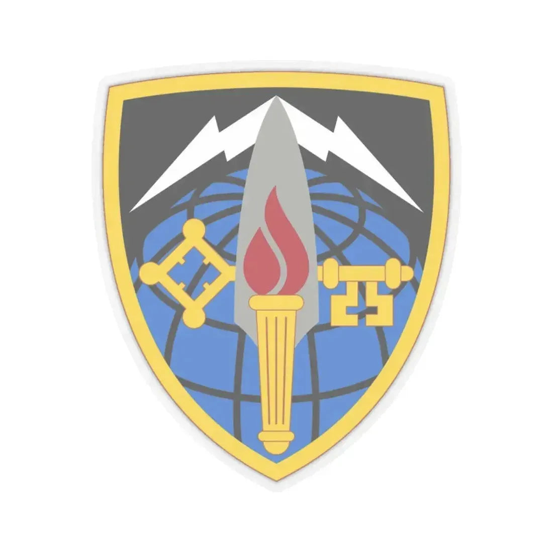 706 Military Intelligence Group (U.S. Army) STICKER Vinyl Kiss-Cut Decal 4 Inch Transparent - The Sticker Space