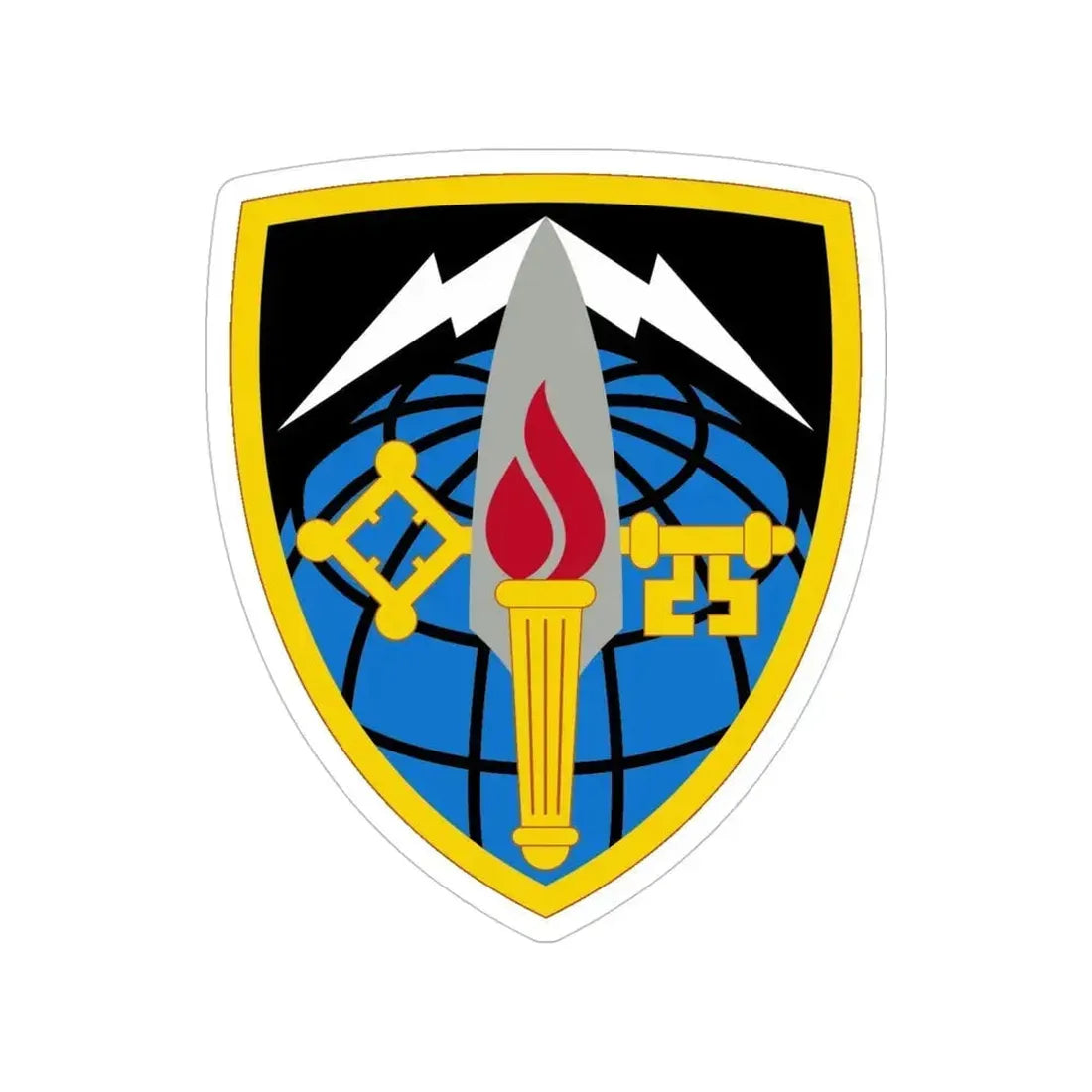 706 Military Intelligence Group (U.S. Army) Transparent STICKER Die-Cut Vinyl Decal 5 Inch - The Sticker Space