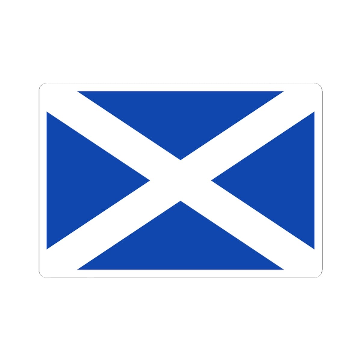 Flag maritime tenerife (Spain) STICKER Vinyl Kiss-Cut Decal