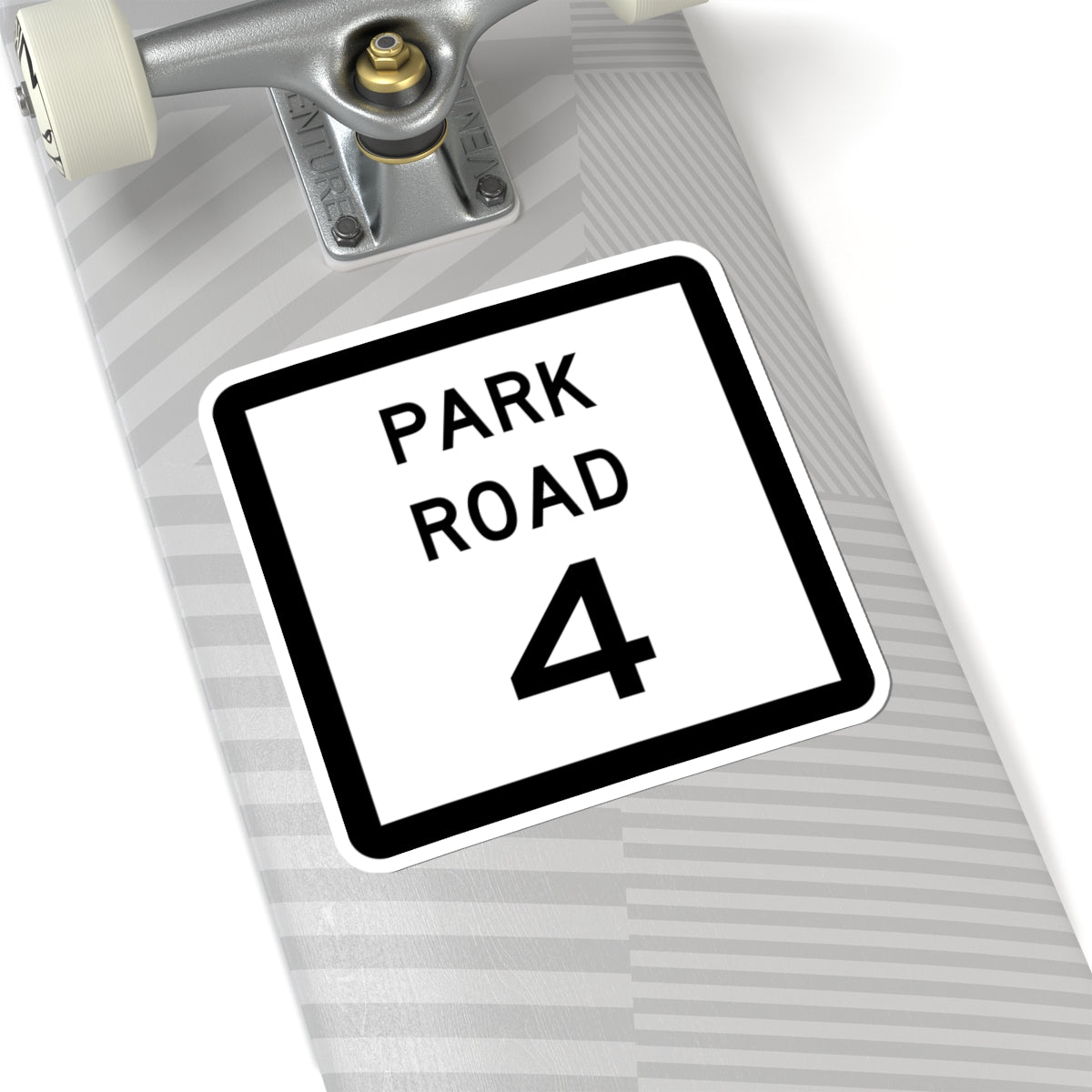 Texas Park Road 4 (Texas) (Road Sign) STICKER Vinyl Kiss-Cut Decal