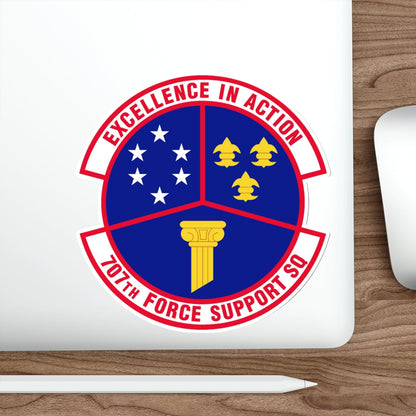 707 Force Support Squadron AFISRA (U.S. Air Force) STICKER Vinyl Die-Cut Decal-The Sticker Space