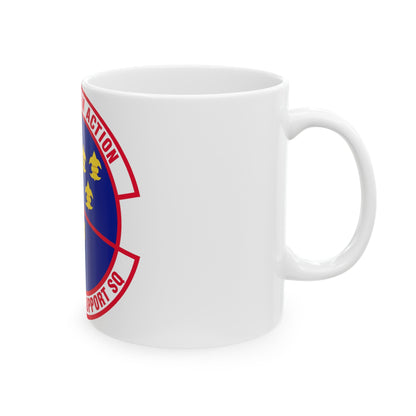 707 Force Support Squadron AFISRA (U.S. Air Force) White Coffee Mug-The Sticker Space