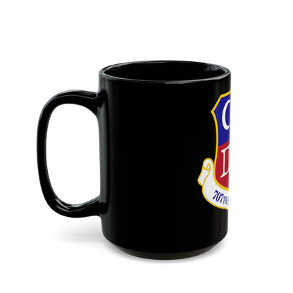 707 Intelligence Surveillance and Reconnaissance Group AFISRA (U.S. Air Force) Black Coffee Mug-The Sticker Space