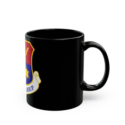 707 Intelligence Surveillance and Reconnaissance Group AFISRA (U.S. Air Force) Black Coffee Mug-The Sticker Space