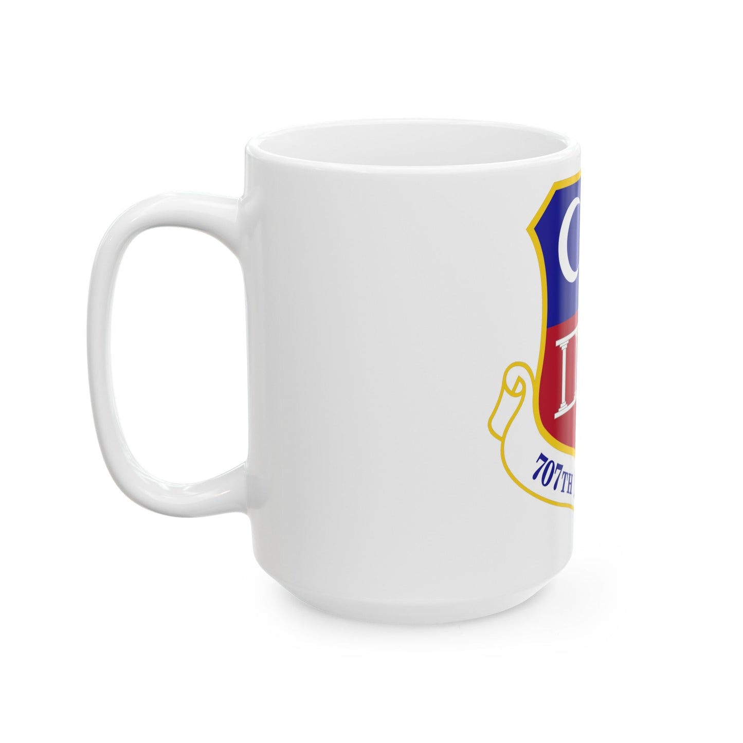 707 Intelligence Surveillance and Reconnaissance Group AFISRA (U.S. Air Force) White Coffee Mug-The Sticker Space