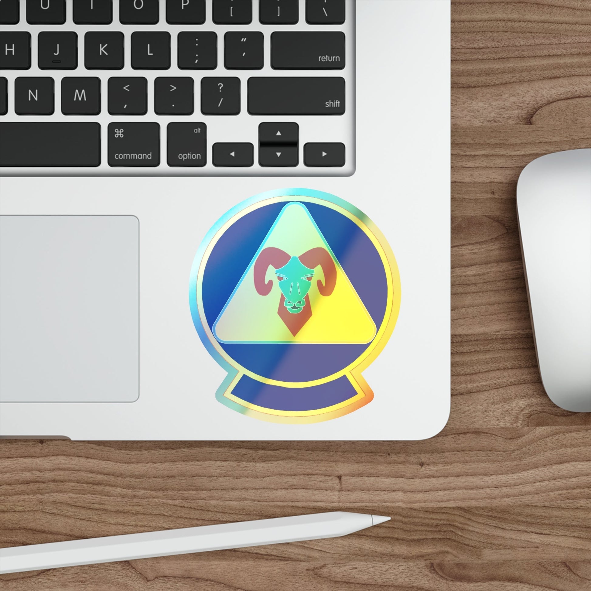 707 Maintenance Squadron AFRC (U.S. Air Force) Holographic STICKER Die-Cut Vinyl Decal-The Sticker Space