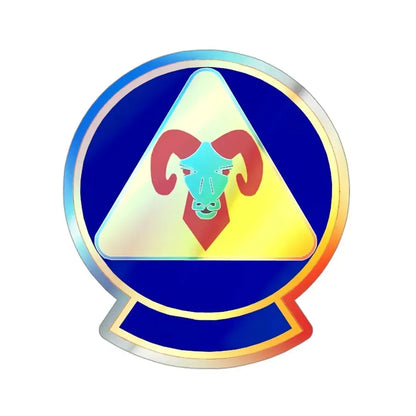 707 Maintenance Squadron AFRC (U.S. Air Force) Holographic STICKER Die-Cut Vinyl Decal 3 Inch Holographic - The Sticker Space