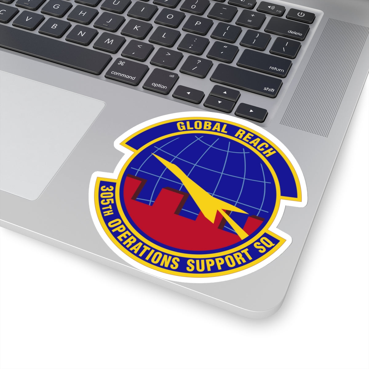 305 Operations Support Squadron AMC (U.S. Air Force) STICKER Vinyl Kiss-Cut Decal