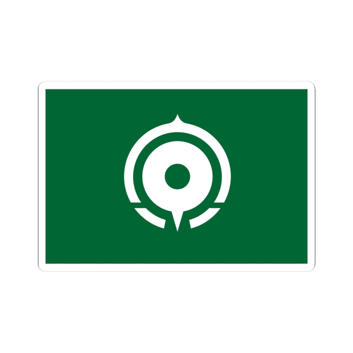 Flag of Kyogoku Hokkaido (Japan) STICKER Vinyl Kiss-Cut Decal