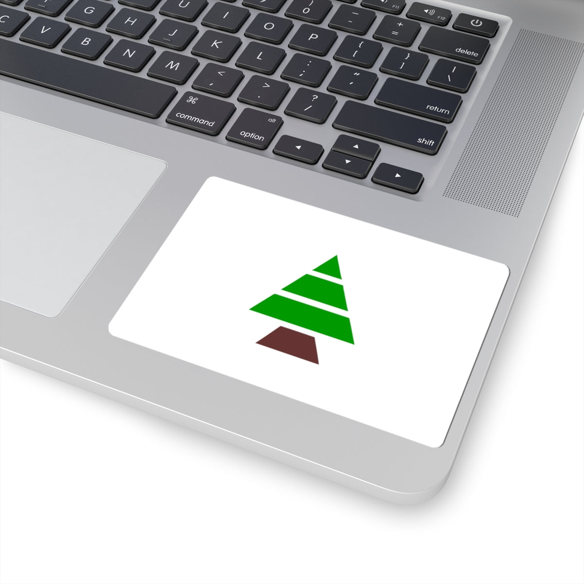 Flag of Kataeb Party (Lebanon) STICKER Vinyl Kiss-Cut Decal