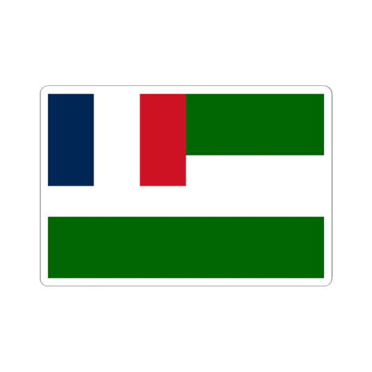 Flag of Syria French mandate (Belgium) STICKER Vinyl Kiss-Cut Decal