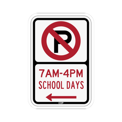 PBOT Road sign P1600R (Oregon) (Road Sign) STICKER Vinyl Kiss-Cut Decal