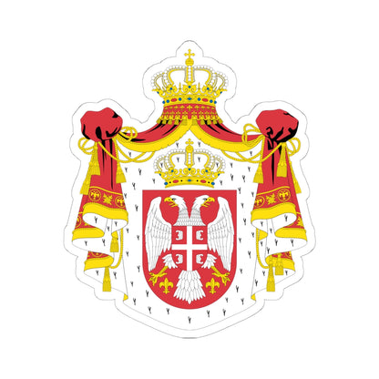 Coat of arms of Serbia (2004-2010) - STICKER Vinyl Kiss-Cut Decal