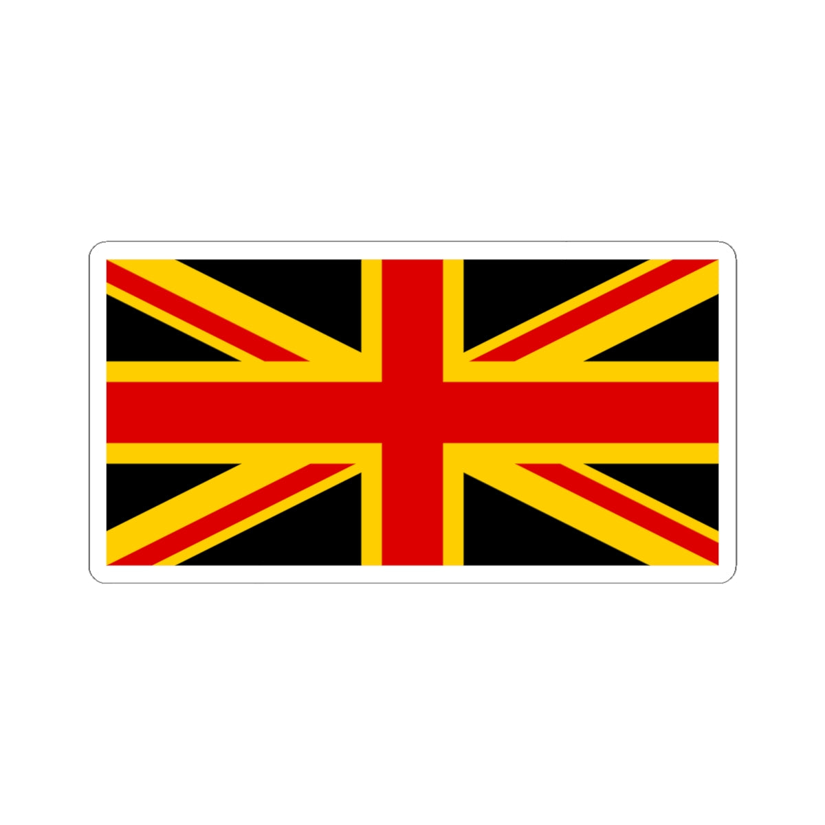 Anglo-german (United Kingdom) STICKER Vinyl Kiss-Cut Decal