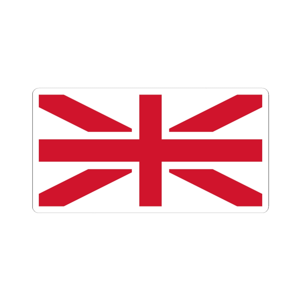 Flag of England and Northern Ireland (United Kingdom) STICKER Vinyl Kiss-Cut Decal