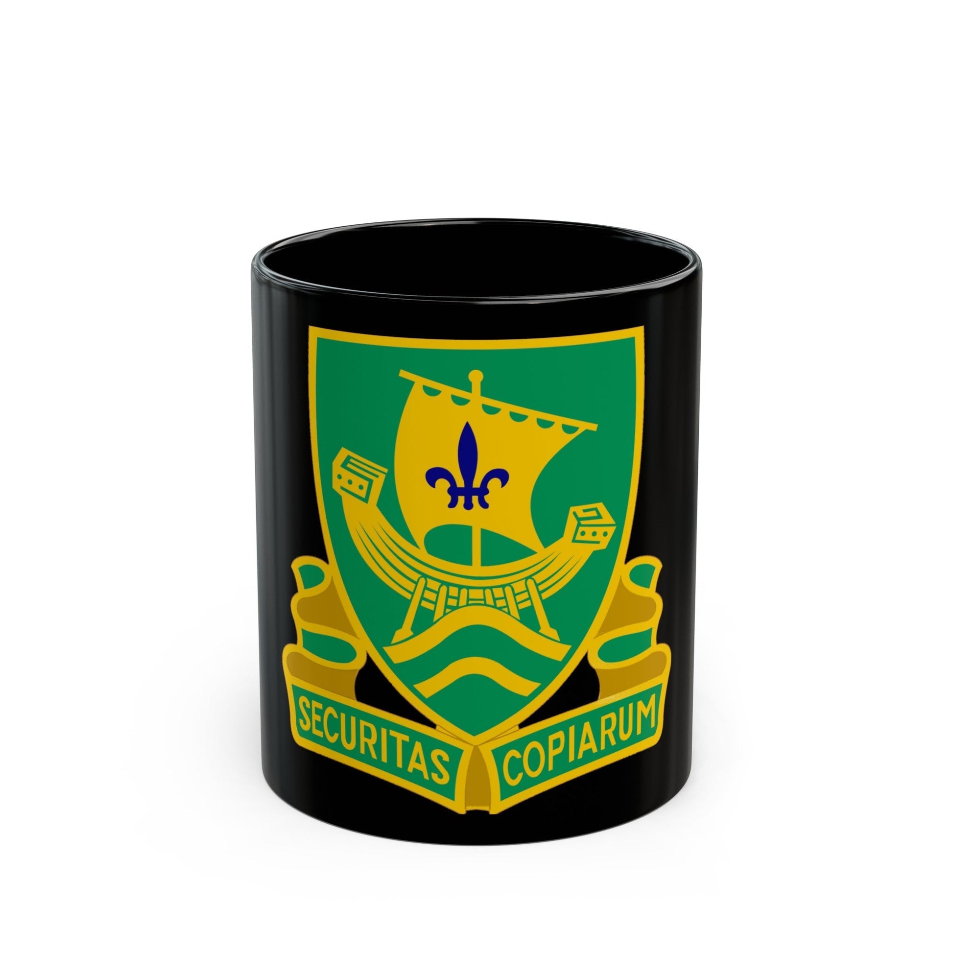 709th Military Police Battalion (U.S. Army) Black Coffee Mug-11oz-The Sticker Space