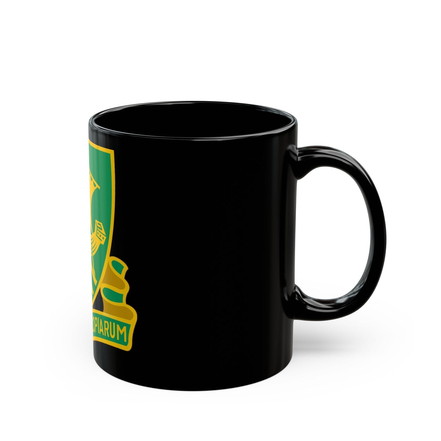 709th Military Police Battalion (U.S. Army) Black Coffee Mug-The Sticker Space