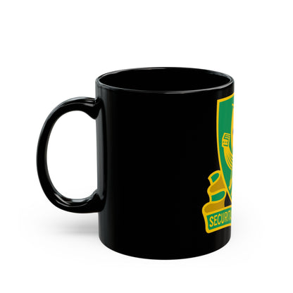 709th Military Police Battalion (U.S. Army) Black Coffee Mug-The Sticker Space