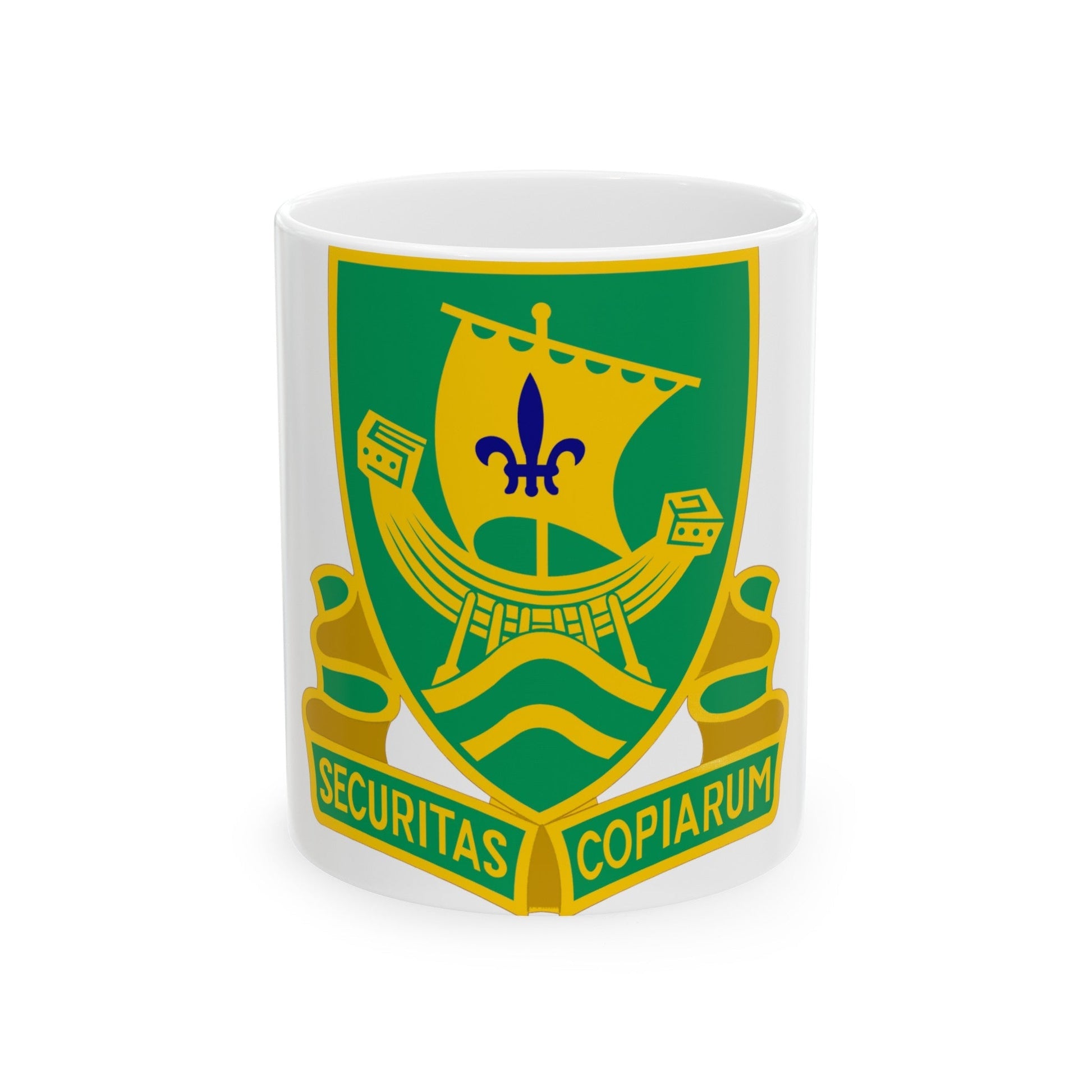 709th Military Police Battalion (U.S. Army) White Coffee Mug-11oz-The Sticker Space