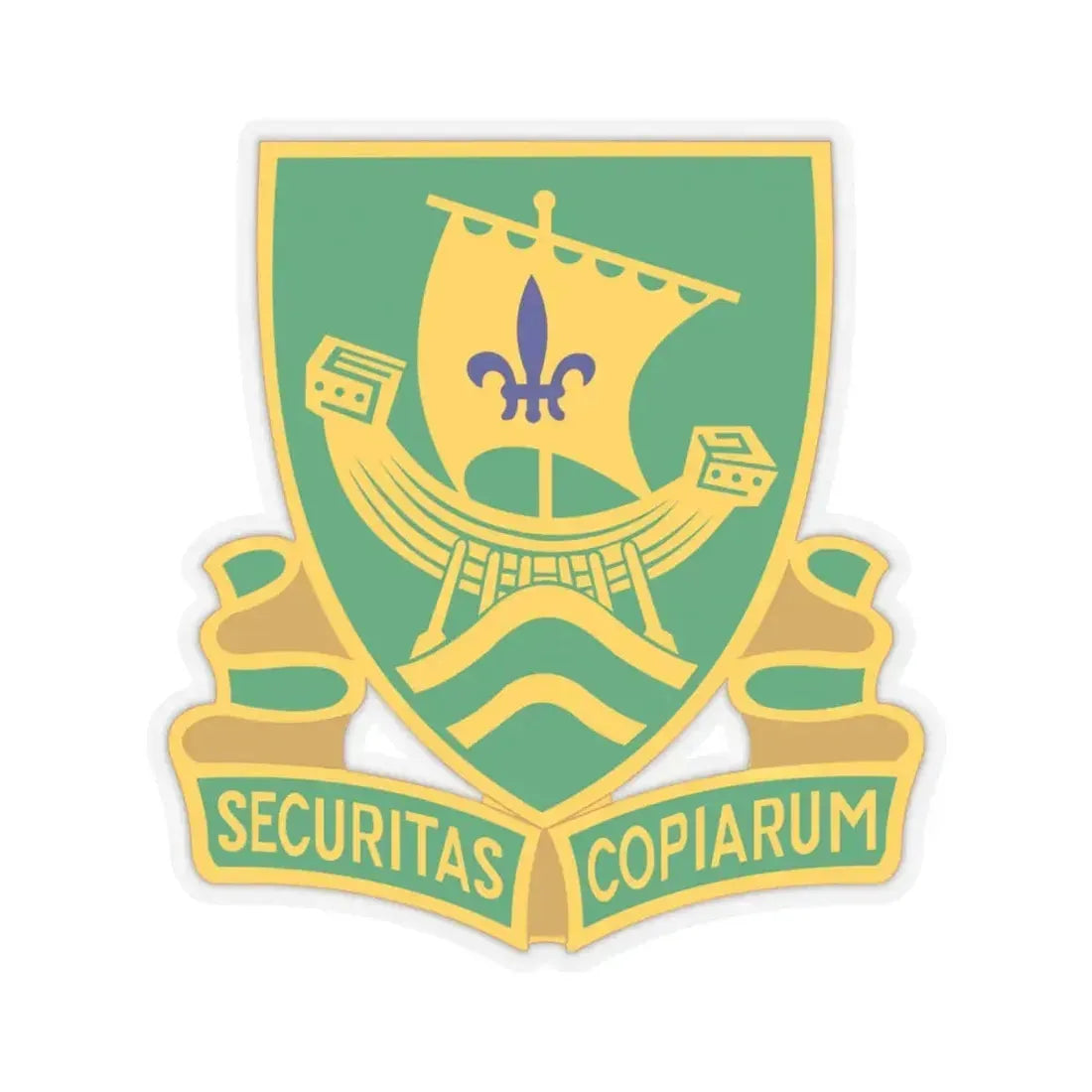 709th Military Police Battalion (U.S. Army) STICKER Vinyl Kiss-Cut Decal 4 Inch Transparent - The Sticker Space