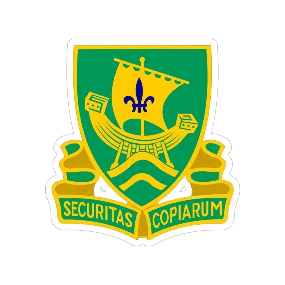 709th Military Police Battalion (U.S. Army) Transparent STICKER Die-Cut Vinyl Decal 4 Inch - The Sticker Space