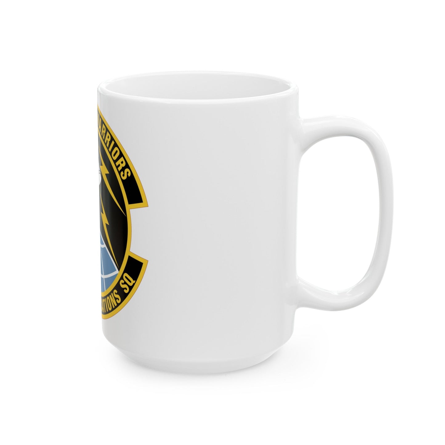 70th Communications Squadron (U.S. Air Force) White Coffee Mug-The Sticker Space