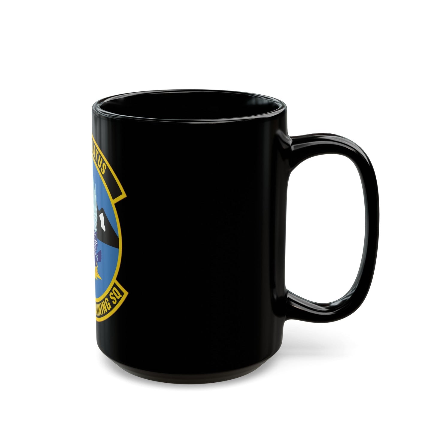 70th Flying Training Squadron (U.S. Air Force) Black Coffee Mug-The Sticker Space