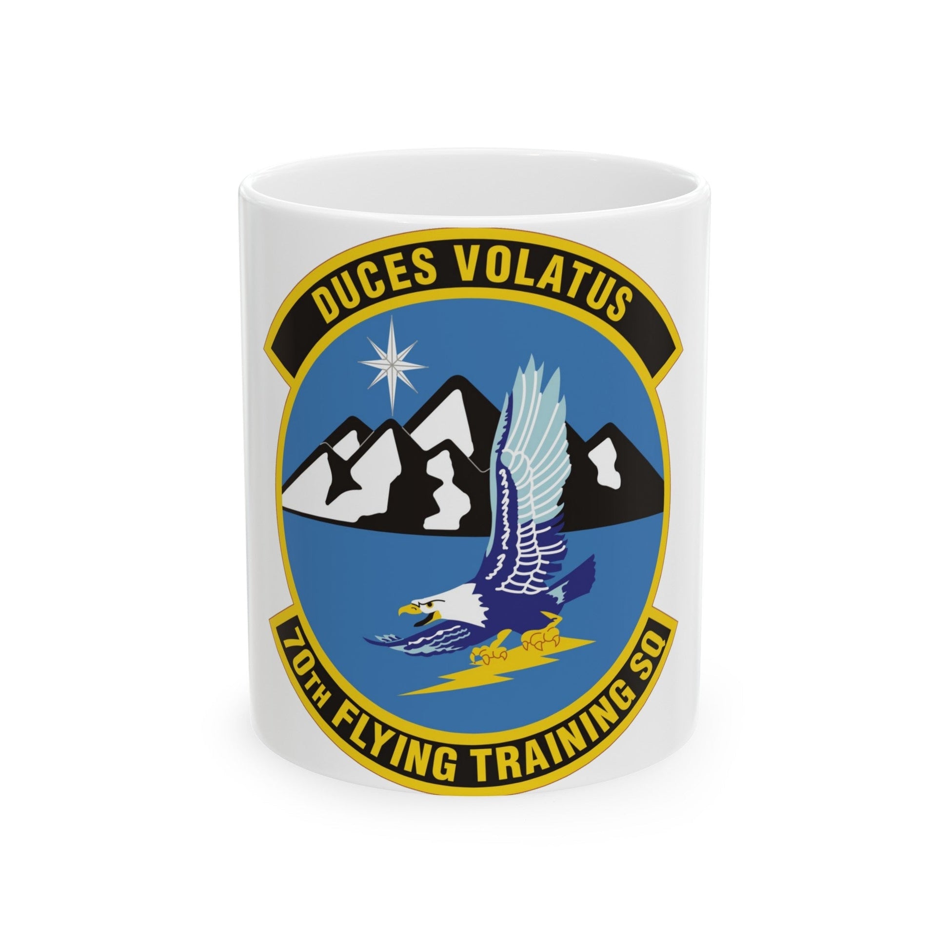 70th Flying Training Squadron (U.S. Air Force) White Coffee Mug-11oz-The Sticker Space