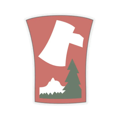 70th Infantry Division patch (U.S. Army) STICKER Vinyl Kiss-Cut Decal 2 Inch Transparent - The Sticker Space