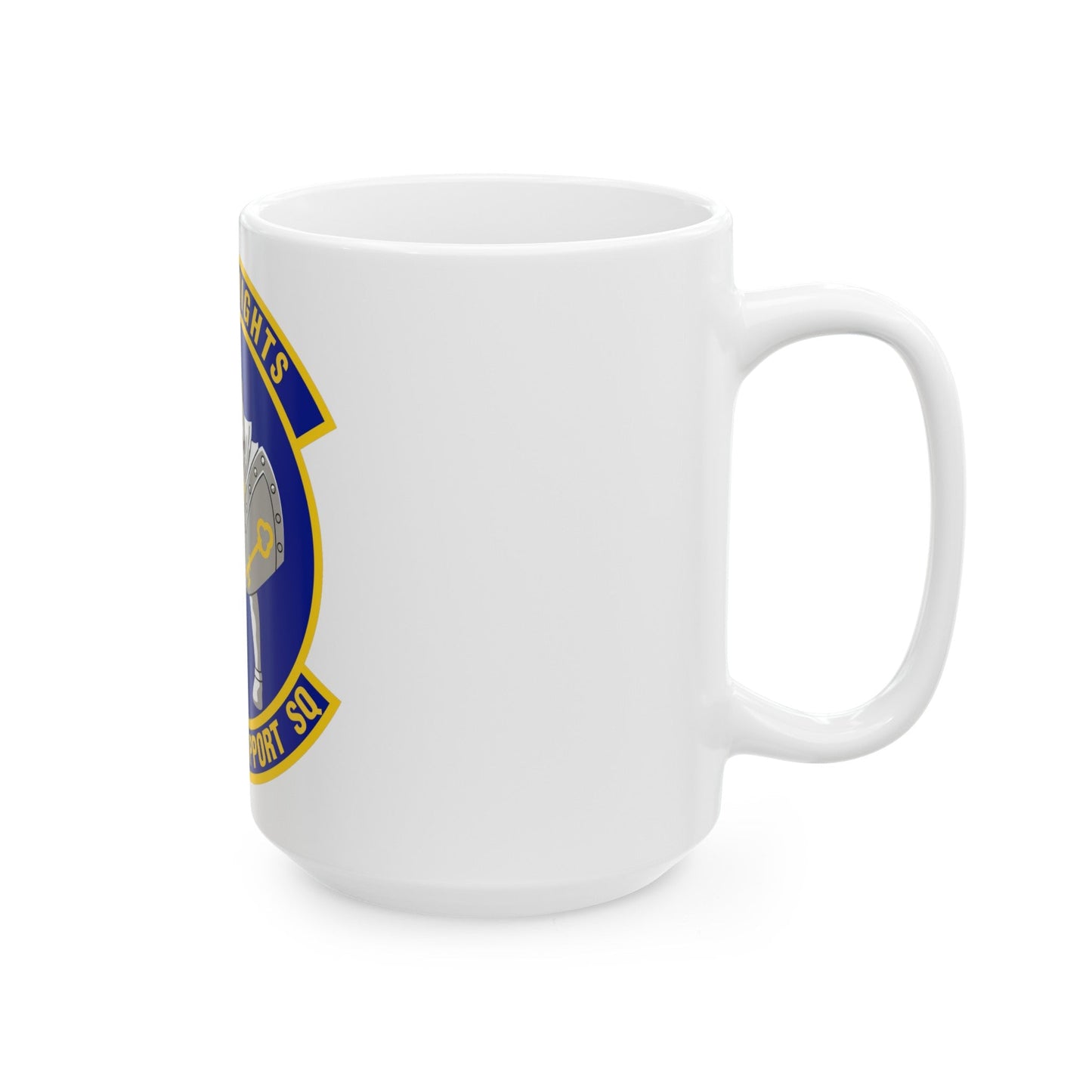 70th Intelligence Support Squadron (U.S. Air Force) White Coffee Mug-The Sticker Space