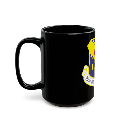 70th Intelligence Wing (U.S. Air Force) Black Coffee Mug-The Sticker Space