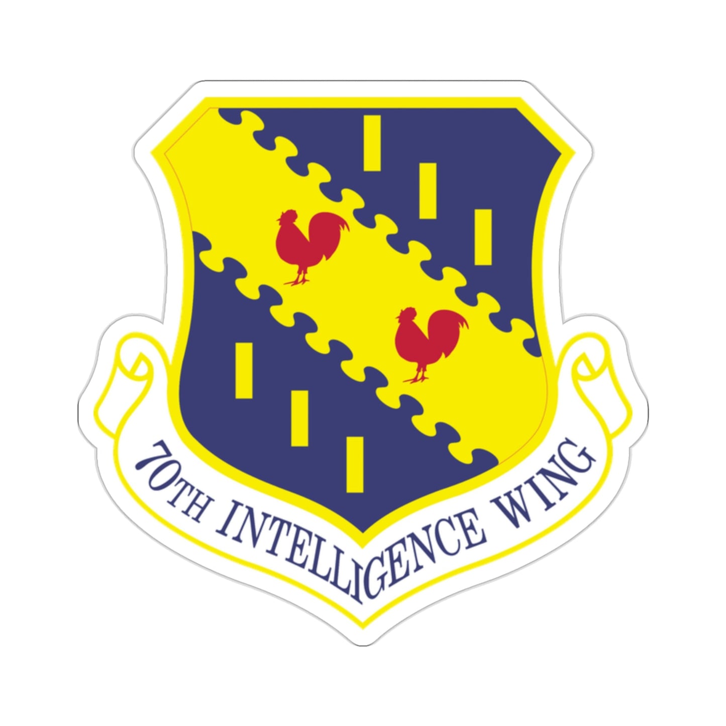 70th Intelligence Wing (U.S. Air Force) STICKER Vinyl Die-Cut Decal-2 Inch-The Sticker Space