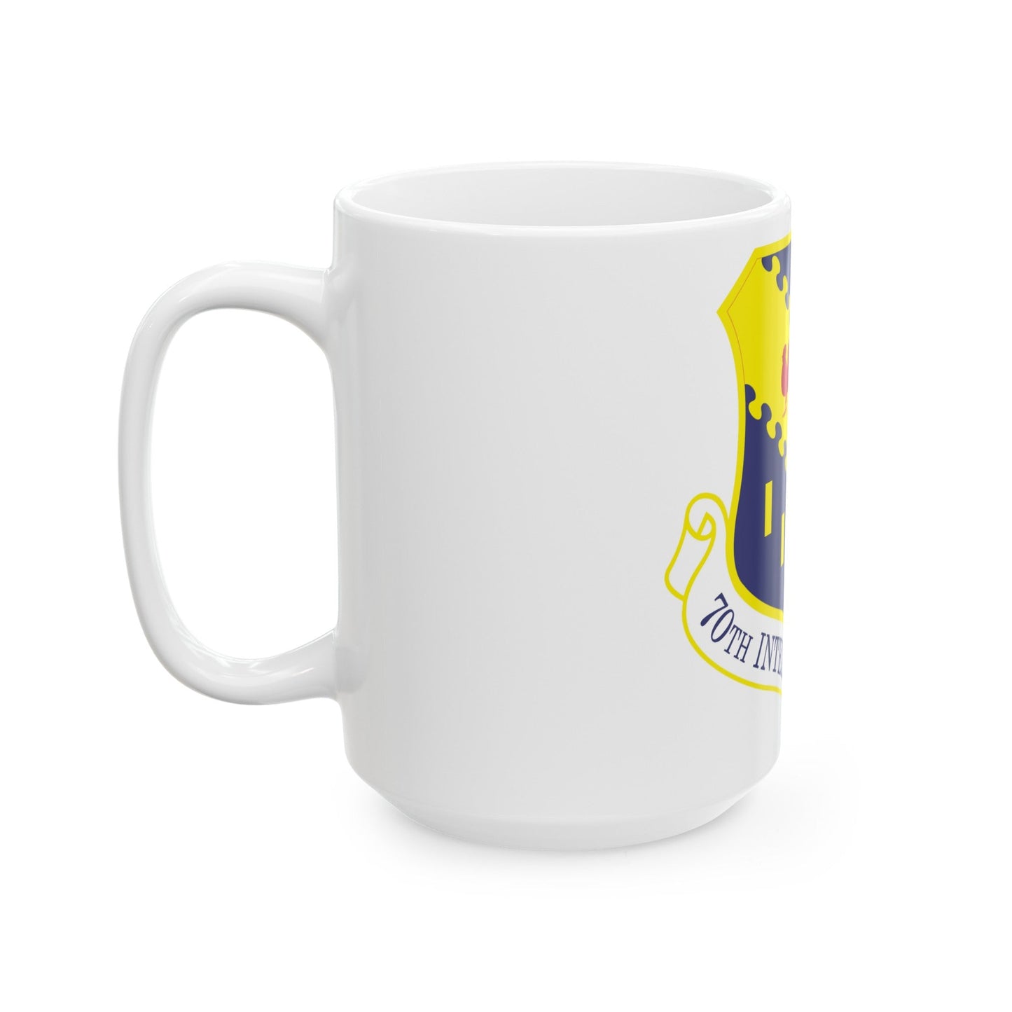 70th Intelligence Wing (U.S. Air Force) White Coffee Mug-The Sticker Space