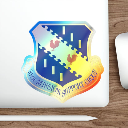 70th Mission Support Group (U.S. Air Force) Holographic STICKER Die-Cut Vinyl Decal-The Sticker Space