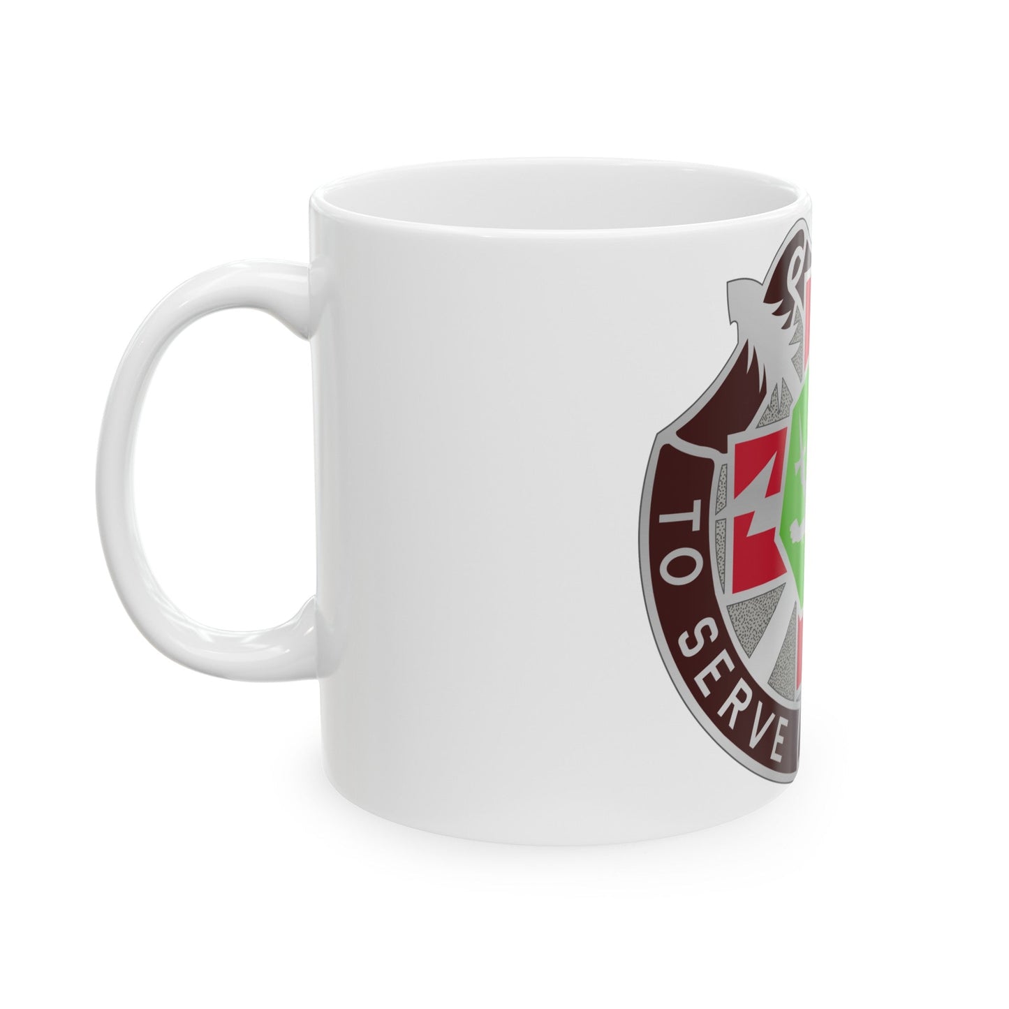 71 Evacuation Hospital (U.S. Army) White Coffee Mug-The Sticker Space