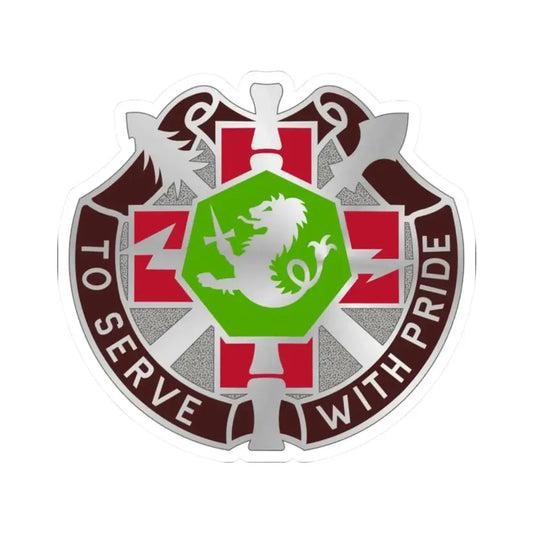 71 Evacuation Hospital (U.S. Army) STICKER Vinyl Kiss-Cut Decal 2 Inch White - The Sticker Space