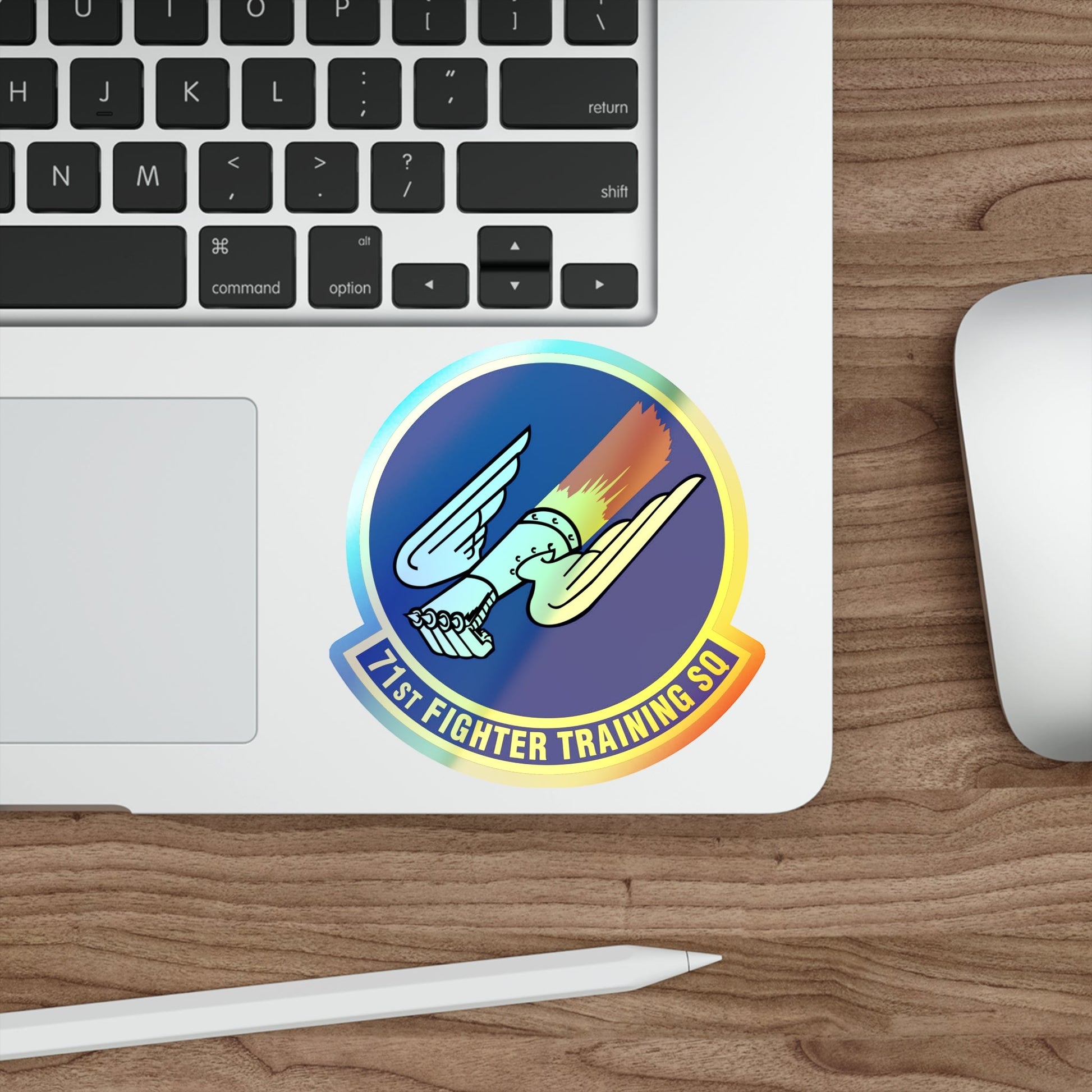 71 Fighter Training Squadron ACC (U.S. Air Force) Holographic STICKER Die-Cut Vinyl Decal-The Sticker Space