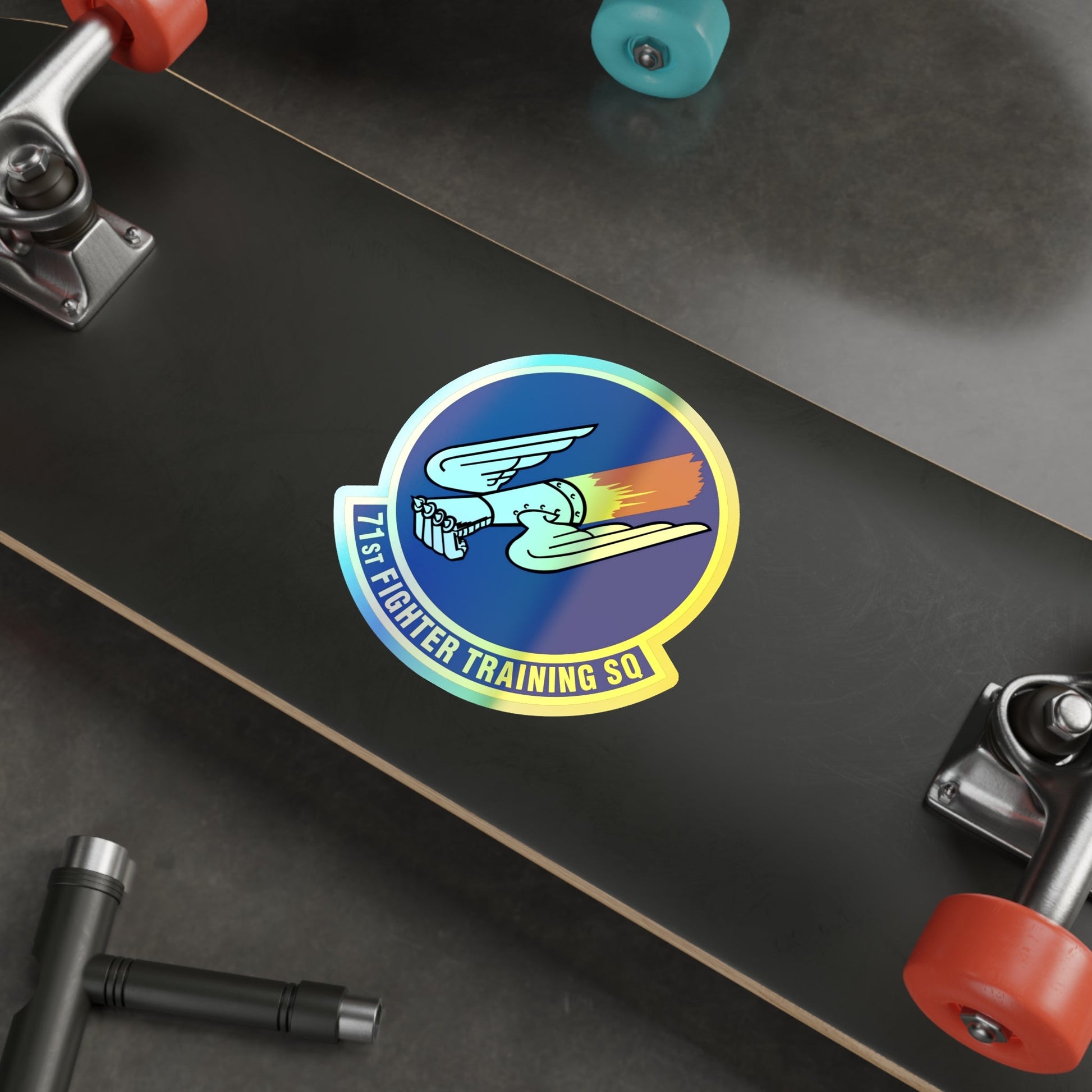 71 Fighter Training Squadron ACC (U.S. Air Force) Holographic STICKER Die-Cut Vinyl Decal-The Sticker Space