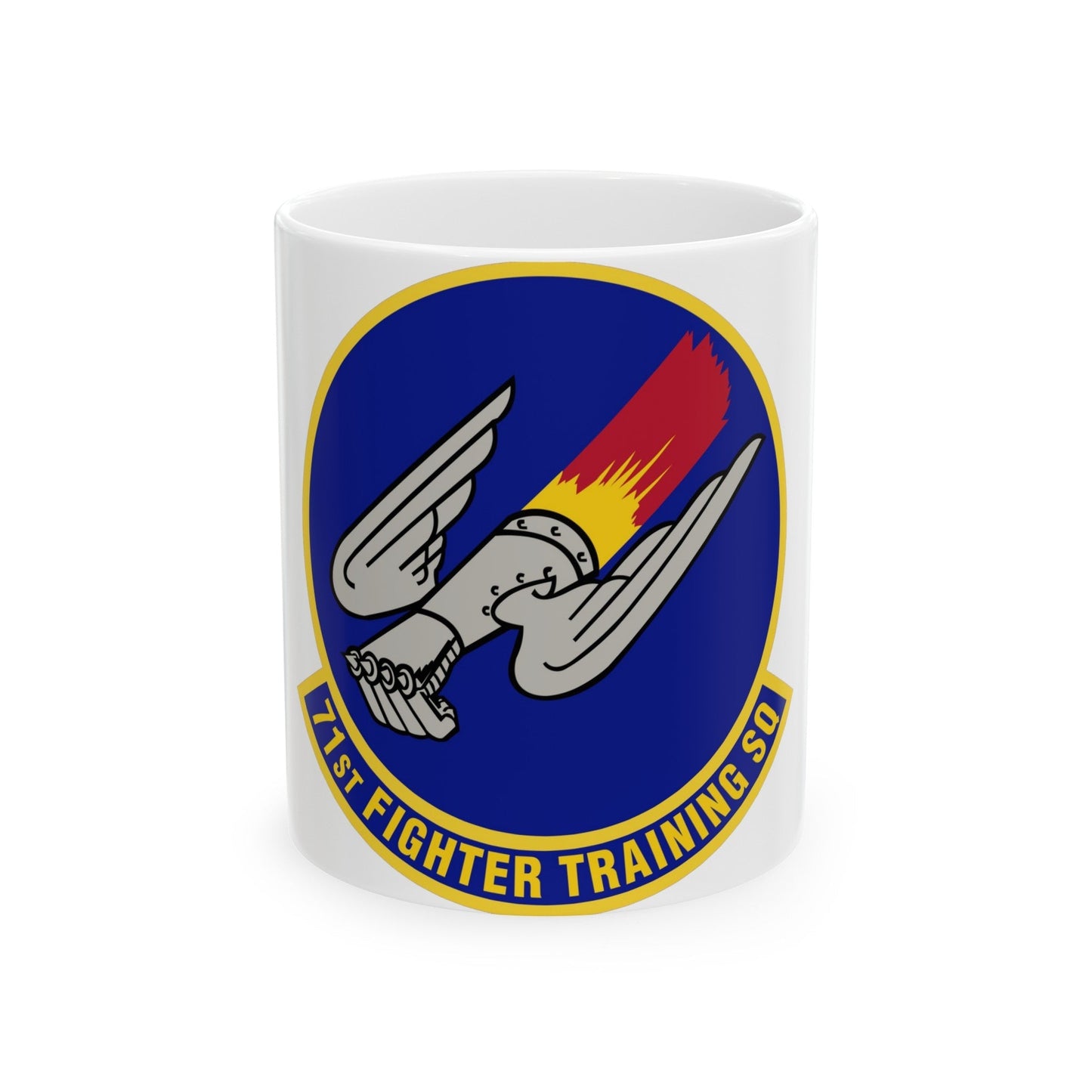 71 Fighter Training Squadron ACC (U.S. Air Force) White Coffee Mug-11oz-The Sticker Space