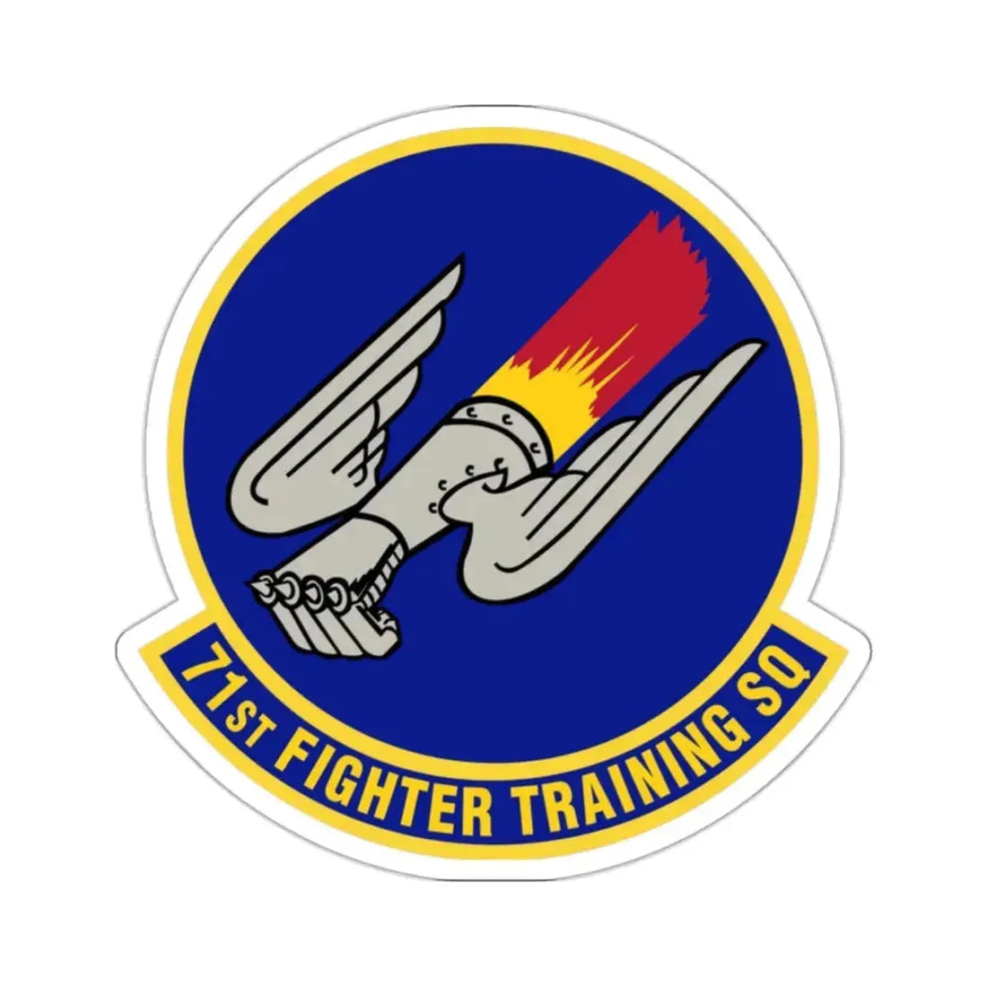 71 Fighter Training Squadron ACC (U.S. Air Force) STICKER Vinyl Kiss-Cut Decal - The Sticker Space