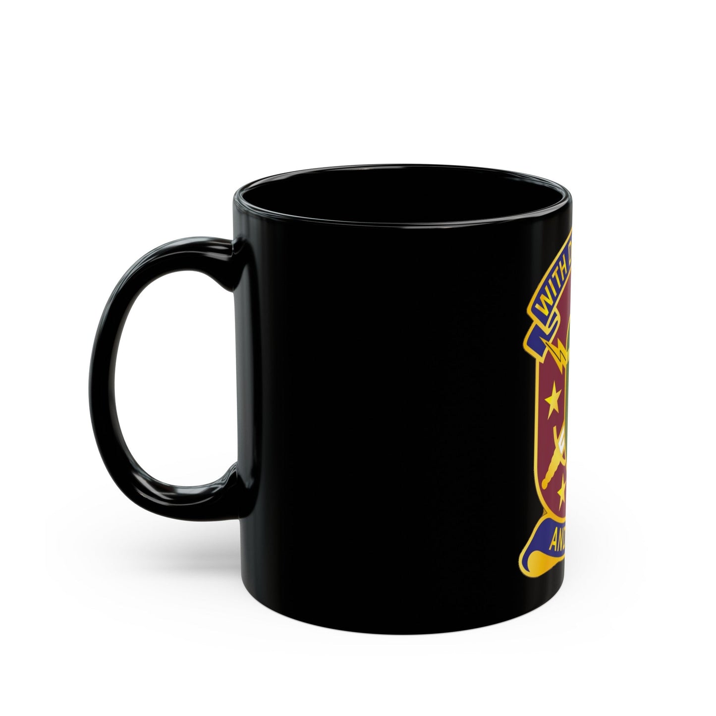 71 Ordnance Group 2 (U.S. Army) Black Coffee Mug-The Sticker Space