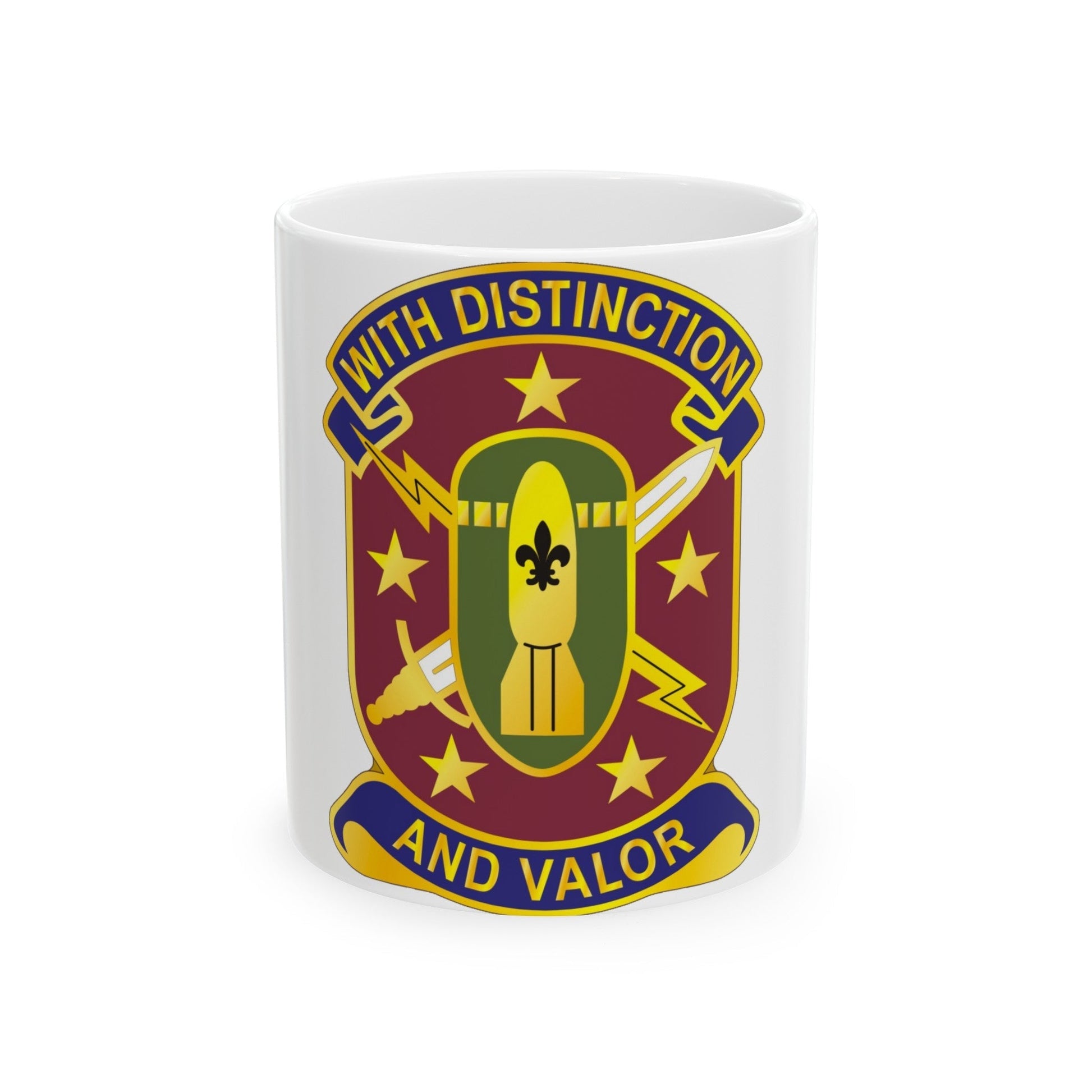 71 Ordnance Group 2 (U.S. Army) White Coffee Mug-11oz-The Sticker Space