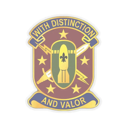 71 Ordnance Group 2 (U.S. Army) STICKER Vinyl Kiss-Cut Decal 2 Inch Transparent - The Sticker Space
