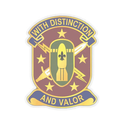 71 Ordnance Group 2 (U.S. Army) STICKER Vinyl Kiss-Cut Decal 4 Inch Transparent - The Sticker Space