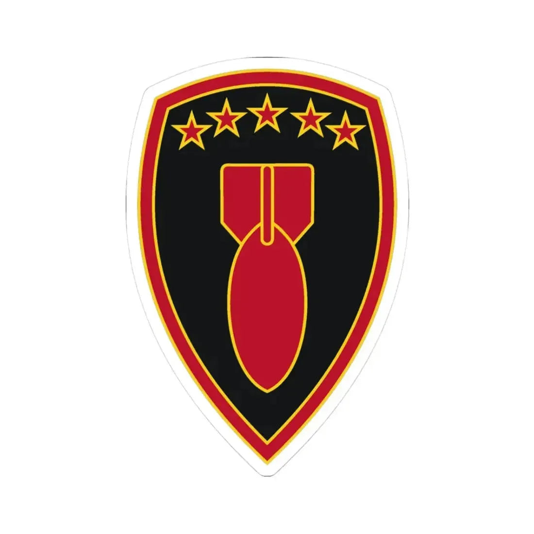 71 Ordnance Group 3 (U.S. Army) STICKER Vinyl Kiss-Cut Decal 3 Inch White - The Sticker Space