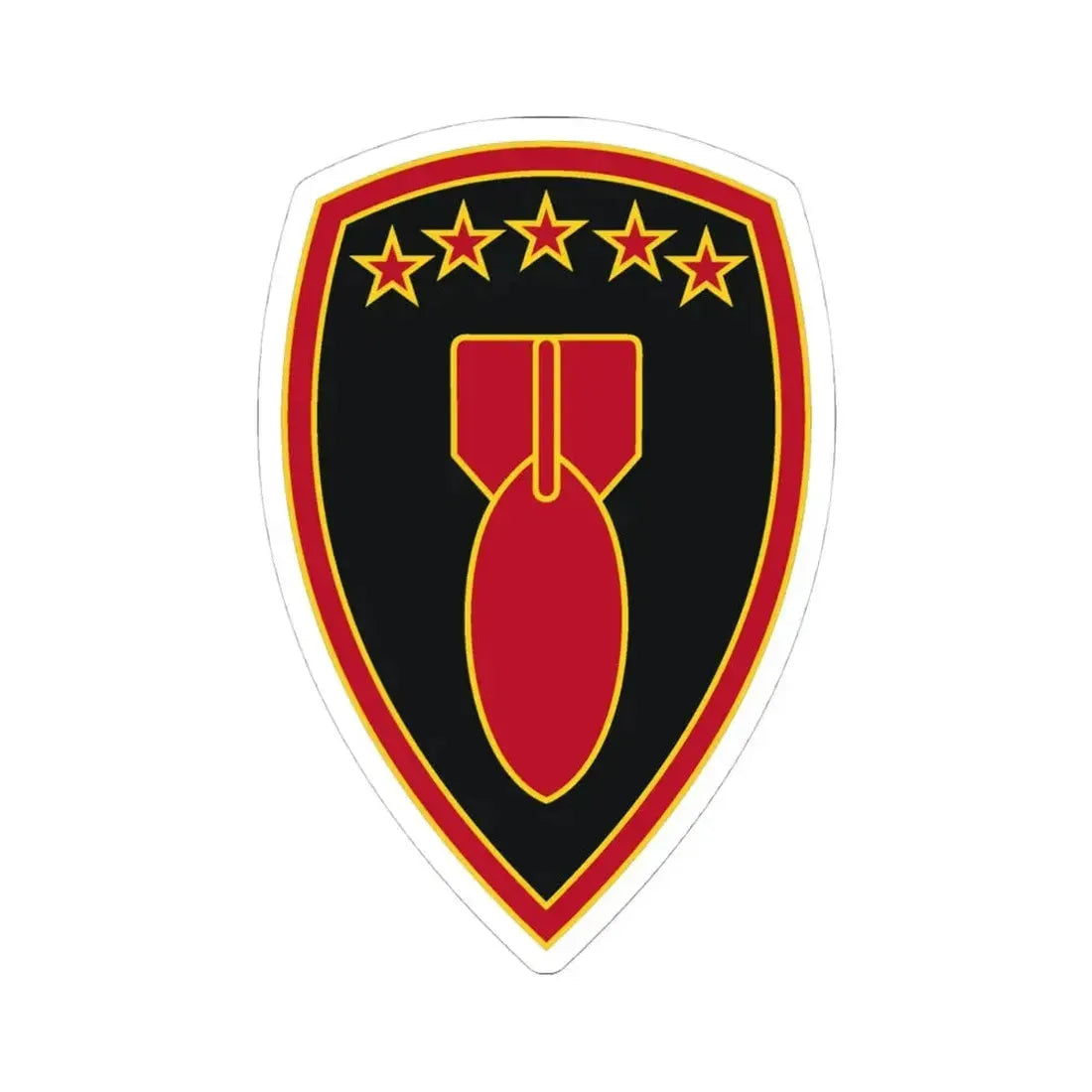 71 Ordnance Group 3 (U.S. Army) STICKER Vinyl Kiss-Cut Decal 4 Inch White - The Sticker Space