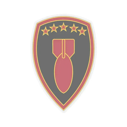 71 Ordnance Group 3 (U.S. Army) STICKER Vinyl Kiss-Cut Decal 6 Inch Transparent - The Sticker Space